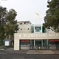 Internal and external painting for Blundstone Arena, Bellerive, Tasmania.